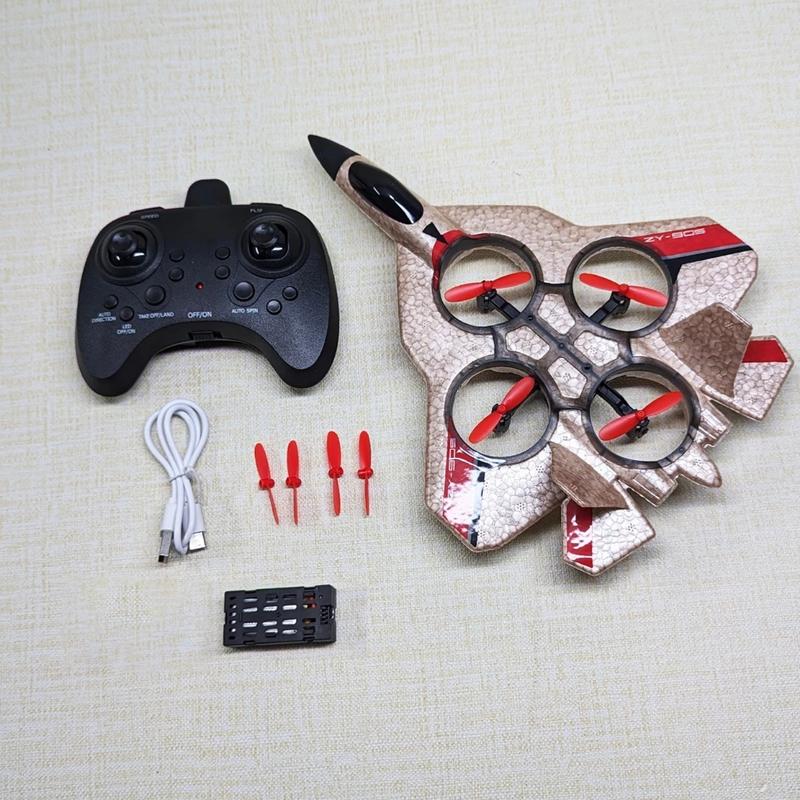 Máy Bay Điều Khiển Su 57 Mini ZY 905. 4 Động cơ tự động Cân Bằng, Tự Giữ Cao Độ, Siêu Bền & Dễ Chơi 7