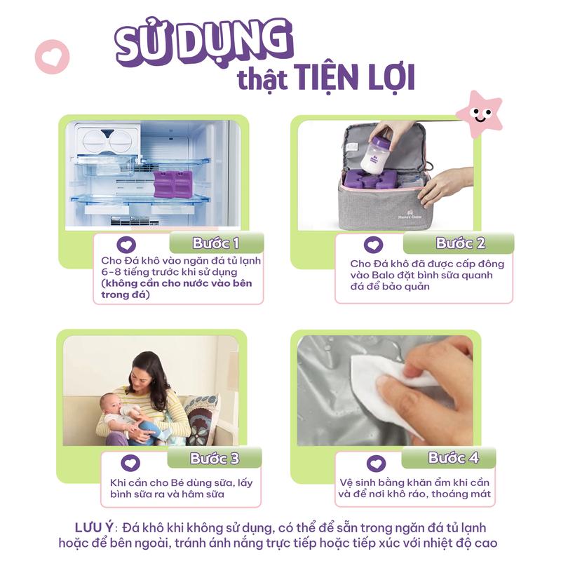 Product Introduction of Balo Bỉm Sữa Giữ Nhiệt Mama’s Choice Đa Năng, Giữ Nhiệt Bình Sữa, Đựng Đồ Cho Mẹ Bé, Thiết Kế 2 Tầng, Chất Liệu Cao Cấp 59