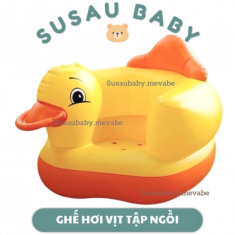 Ghế Hơi Vịt Tập Ngồi Cho Bé