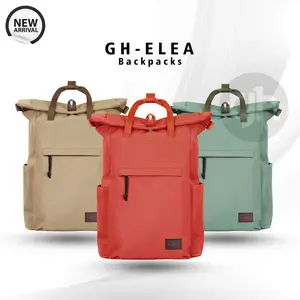 GH-Bag Tas Ransel Wanita Tas Kuliah Sekolah Tas Laptop ELEA Backpack
