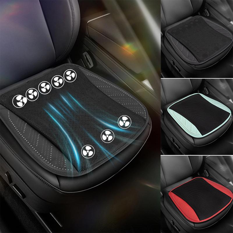 Product Introduction of Universal Car Seat Summer Cool Air Seat Cushion With USB Fan Fast Blowing Ventilation Seat Cooling Refrigerated Car Seat 6