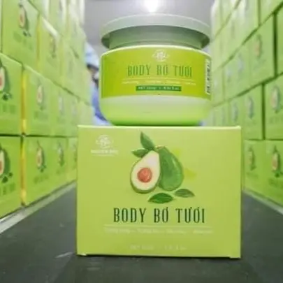 Kem BODY Bơ Trắng Da Huyền Phi 5
