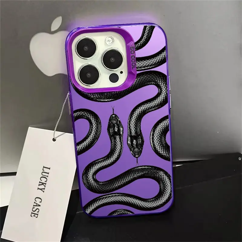Ốp Điện Thoại bảo vệ chống thấm nước rắn hoạt hình, Tương thích với IPhone 11, 15, 12, 13 Pro, XS Max, X, XR, 14 Plus, vỏ máy ảnh, nút kim loại, vỏ chống sốc 5