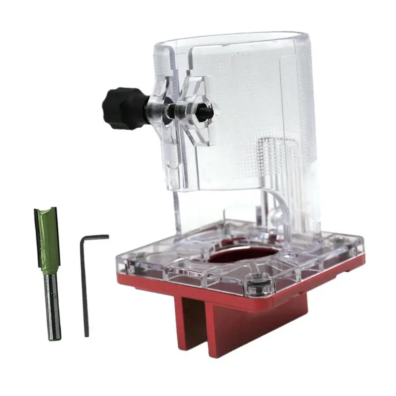 Đầu Nối Bộ Định Tuyến Cầm Tay 2 Trong 1, Định Vị Cắt Gỗ Và Chèn, Dễ Dàng Lắp Đặt 8