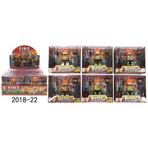 Children's Toy Mini Fire Hero Doll Model Blind Box Random Delivery (Single Piece Price) minecraft  toy fire  truck  toys