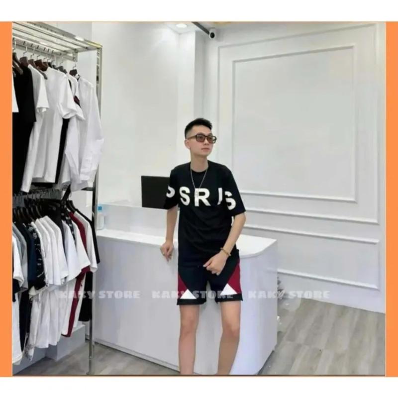 Bộ-Áo Pariiss cực chất. Áo 2 màu đen đỏ, chất liệu cotton mềm mịn, thoáng mát, co dãn 4 chiều. Hottrend New 2025 Nữ Top 2