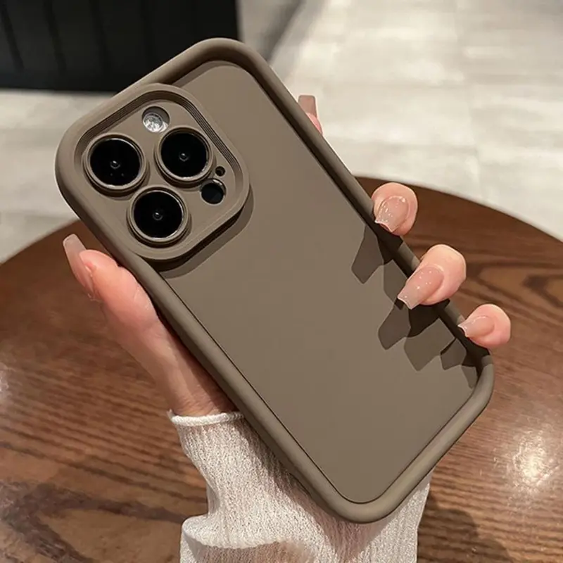 Case Casing Matte TPU Softcase Untuk Redmi 13C 12 9A Note 13 Pro 9C A1 A2 Note 9 Pro 10 S 11 12 Pro Max Plus 12C Xiami POCO C31 M5S X5 X6 Pro C65 Fashion Full Cover Shockproof Handphone Case 2