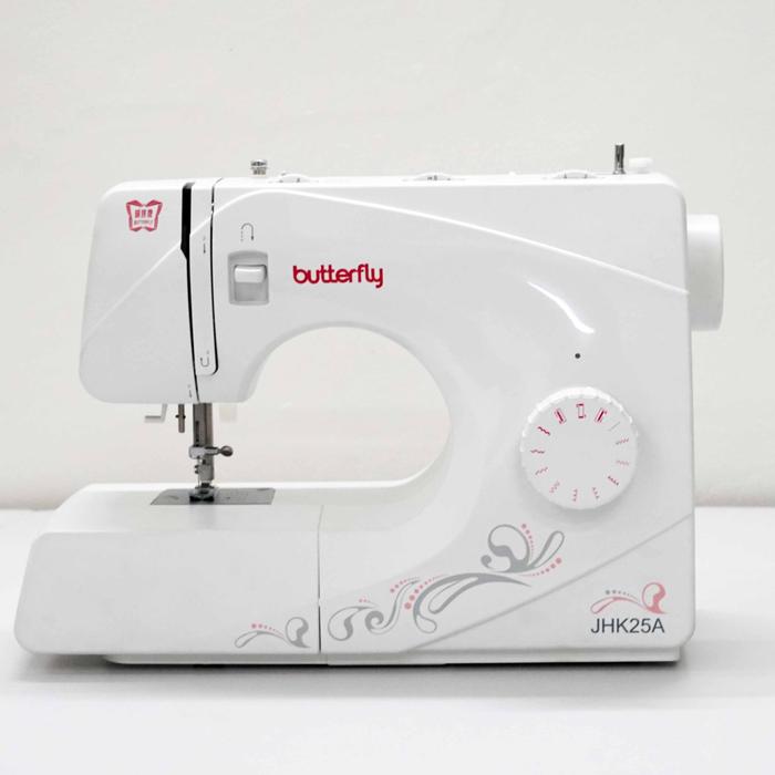 Gambar Mesin Jahit Portable Butterfly JHK 25A / Mesin ZZ Butterfly JKH25A Stitches dari Kianjaya Machinery Kota Bandung Tokopedia
