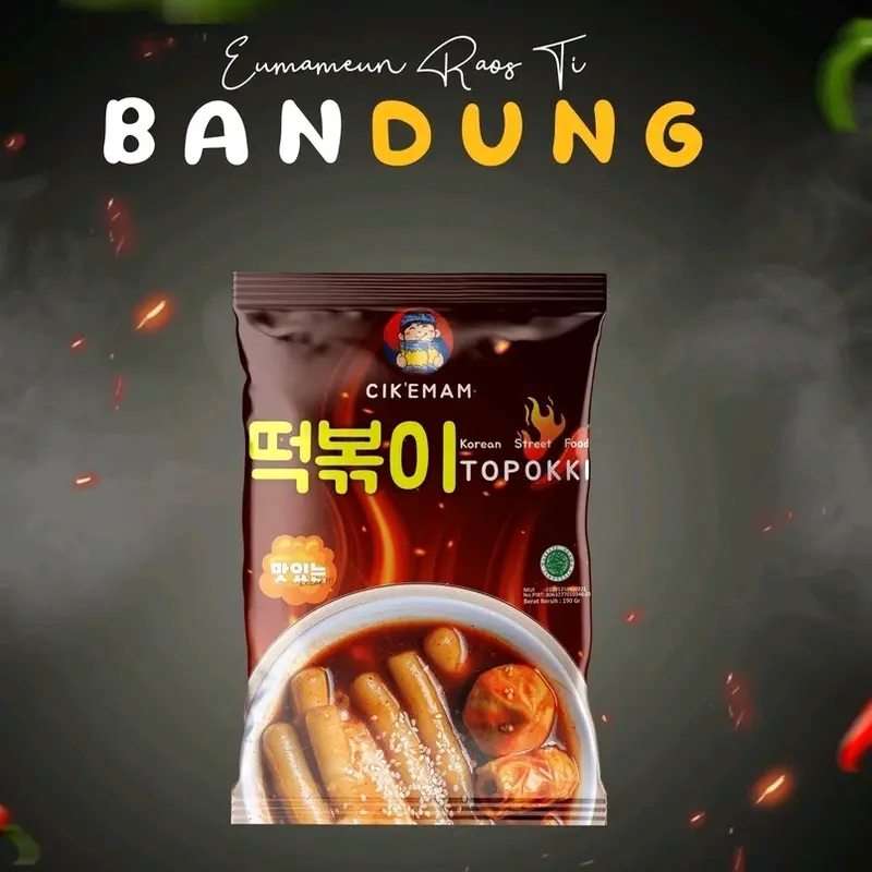 Rabboki Toppoki Pedas - Khas Bandung Food 3
