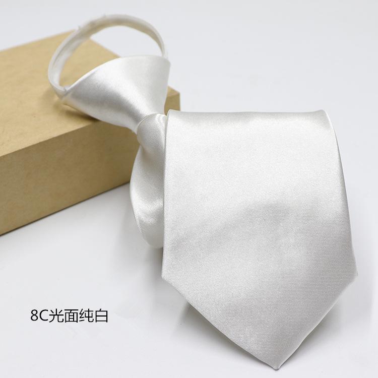 Product Introduction of Men's Casual Zipper Tie New Professional Formal Suit Convenient Lazy Tie 6