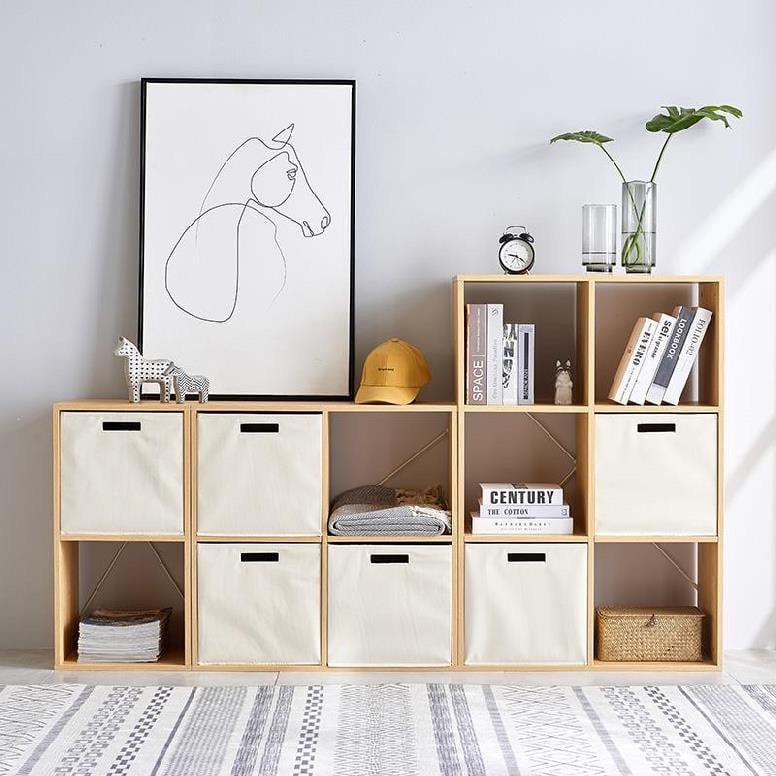 Kệ gỗ đa năng tổ ong - Kệ sách đa tầng trang trí Gỗ MDF Cao Cấp 5