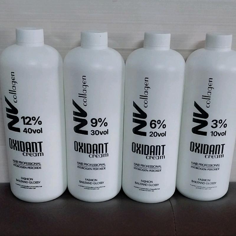 Oxy trợ nhuộm NV Collgaen 1000ml. Đổi Màu Tóc Nhuộm