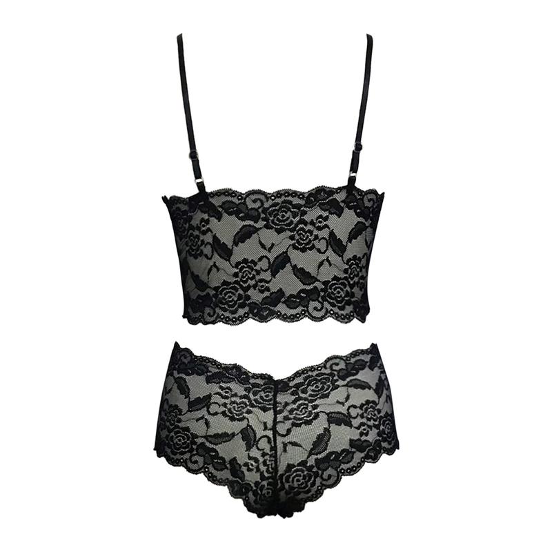 Product Introduction of Lace Strap Adjustable Lingerie Set Women Lady Womenswear Comfort 7