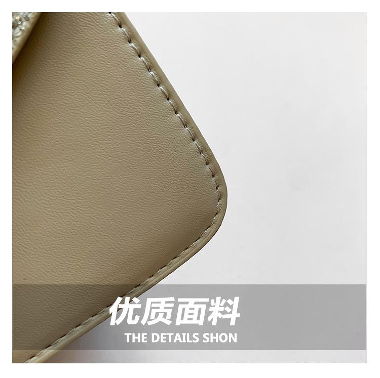 Product Introduction of Túi Vuông Nhỏ Chất Lượng Cao, Thời Trang Mới, Thiết Kế Chữ Cái Và Tua Rua, Dây Xích Xích, Thích Hợp Cho Phụ Nữ, Túi Đeo Vai Tongqin, Phổ Biến Năm Nay Bag 5