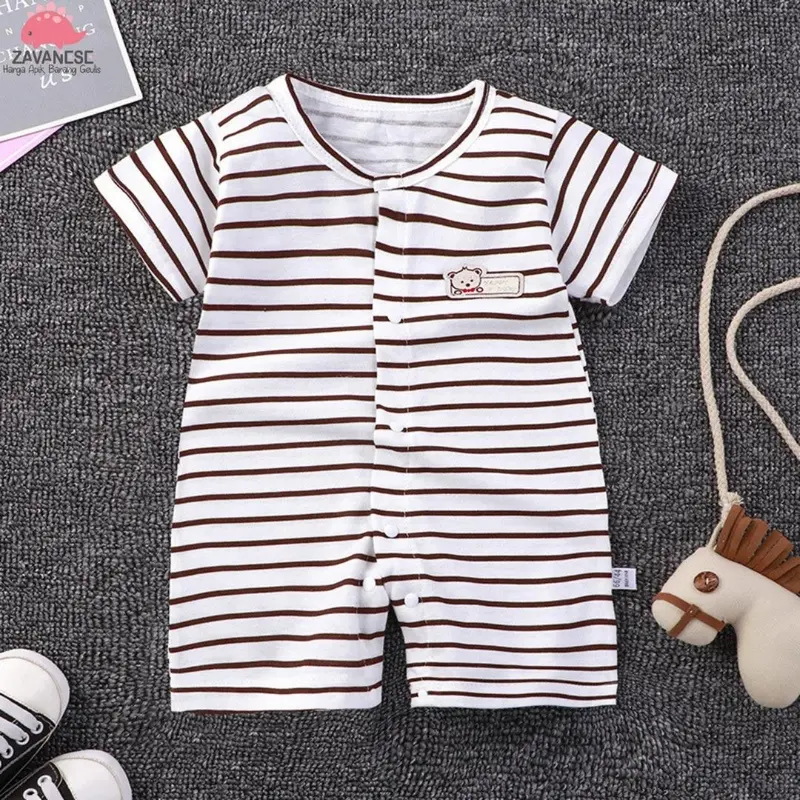 ZAVANESE SETELAN BAJU BAYI JUMPER IMPORT BB002 Katun Perempuan Lengan Cewek 3