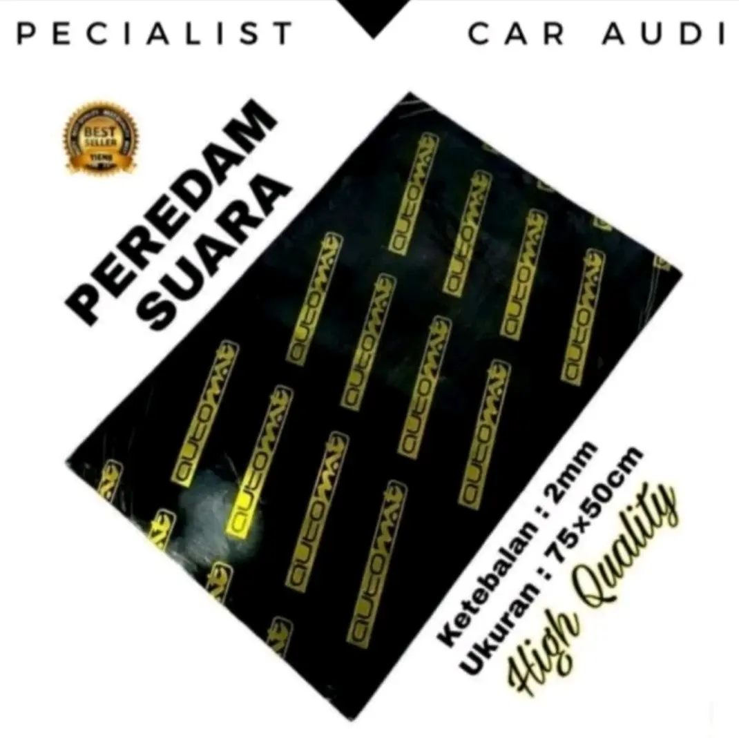 Peredam aspal automat 2mm peredam panas/suara/getar automat 2mm-harga per lembar