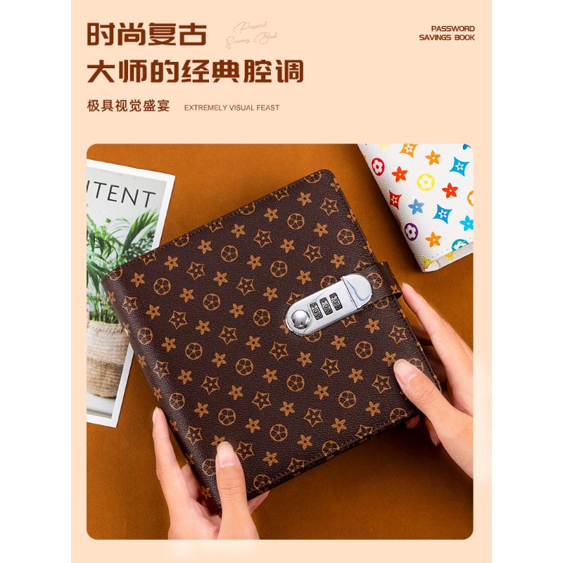 Product Introduction of สมุดบันทึกเงินฝากเงินสด, ล็อครหัสผ่าน, สมุดบันทึกครอบครัว, ความจุมาก,，สมุดเก็บเงินสด ล็อครวมกัน ใหม่สำหรับปี 2025 สามารถใส่ได้เฉพาะในกระเป๋าเก็บเงินสด ความจุมาก พร้อมฝาปิดป้องกัน เหมาะสำหรับการจัดการทางการเงิน 11