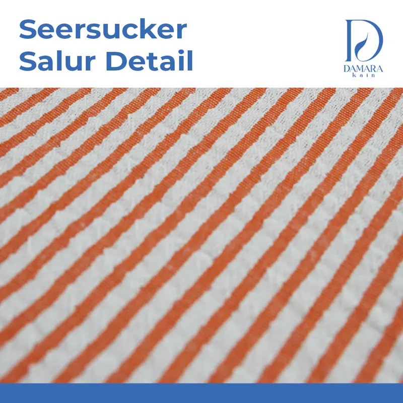 Kain Salur Airflow Cringkle Seersucker D#697 3