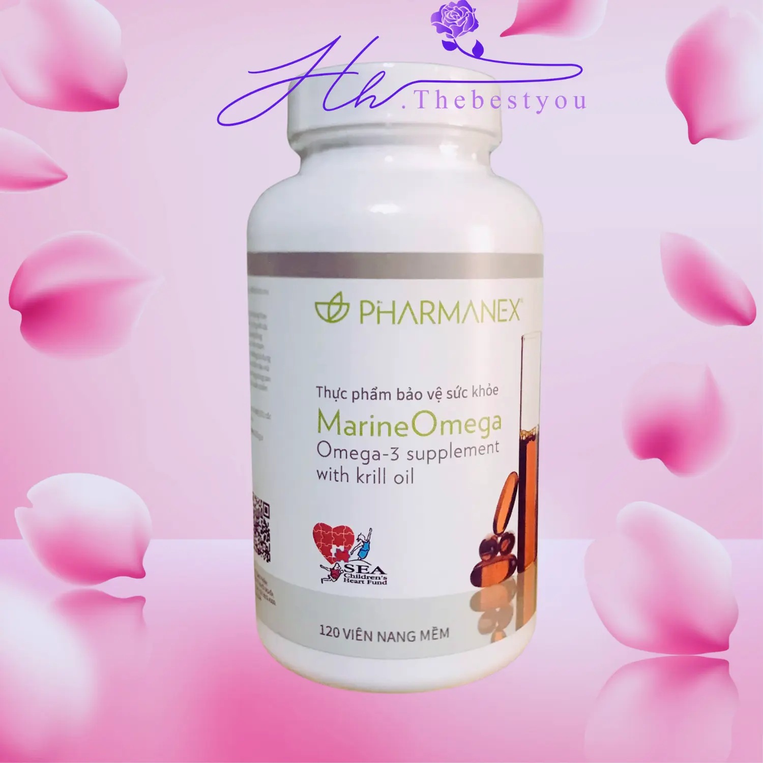 Thực Phẩm bảo vệ sức khỏe Nuskin Marine Omega 3 - Hộp 120 viên