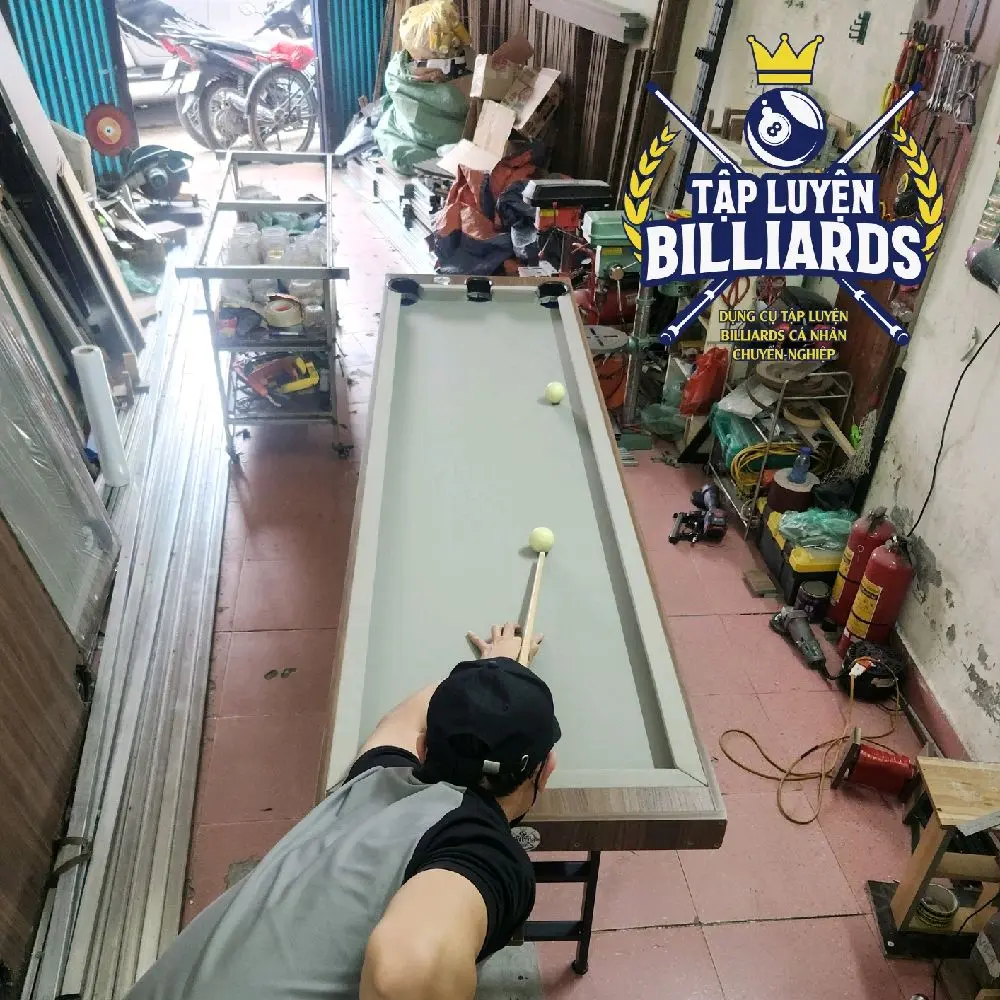 Bàn tập Bi a Billiard cá nhân 3 lỗ tích hợp băng nảy quanh bàn ! bàn bida mini, bàn tập bida lỗ, bàn tập ra ngọn, bàn bida mini tại nhà