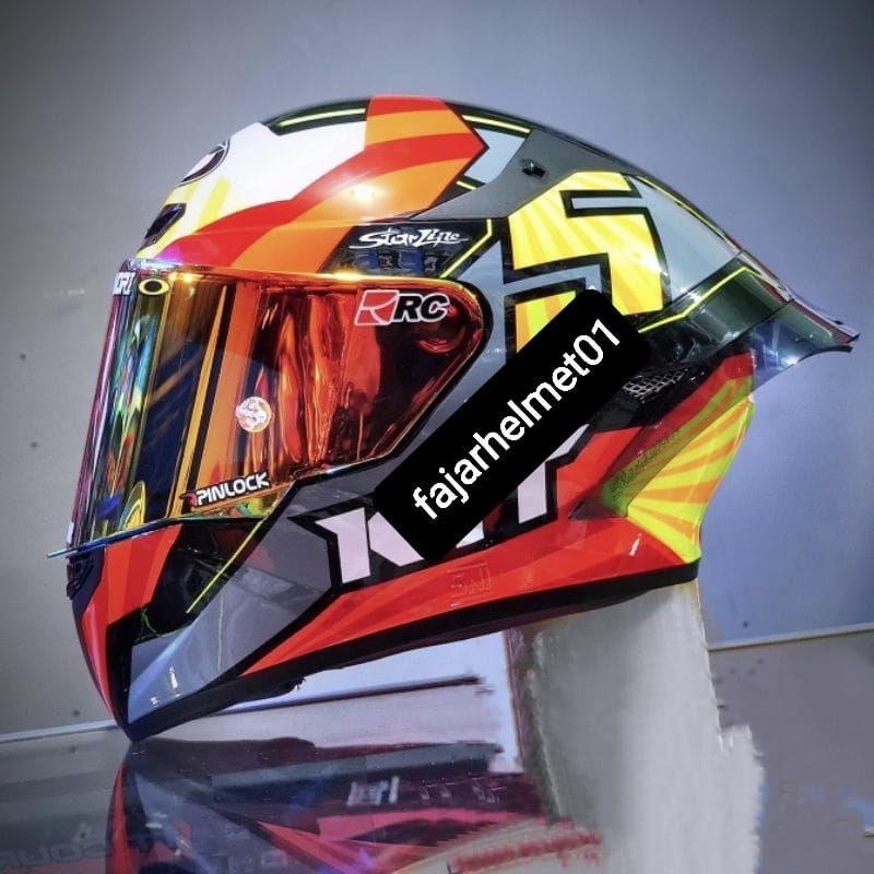 Kaca Helm Full Face KYT TT MLA G2 PRESTIGE KBRCourse Iridium 6