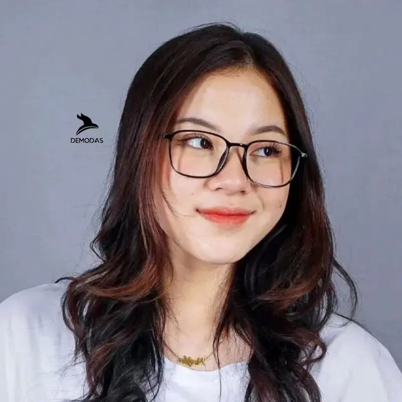Kacamata Lentur Frame DG2225 Demodas Unisex dengan Lensa Bluecromic Photochromic Blueray Antiradiasi untuk Pria dan Wanita Photocromic 7