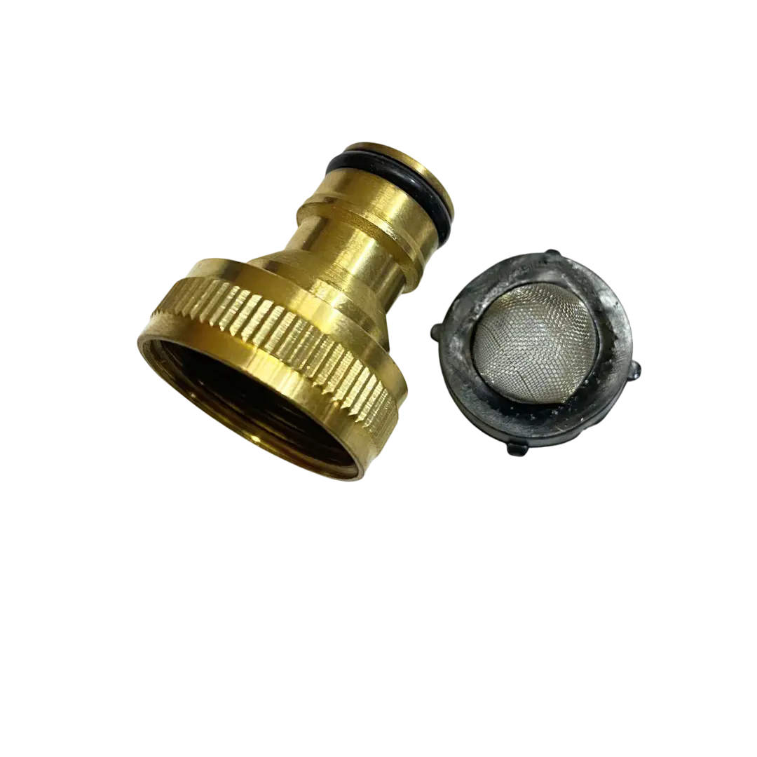 Cút lọc rác máy rửa xe gia đình cút lọc trắng đầu nối nhanh REN 22MM