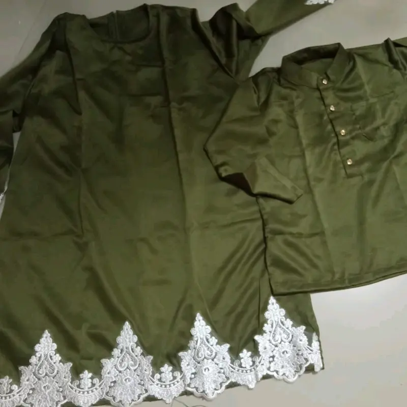 Baju kurung melayu renda Wanita 6