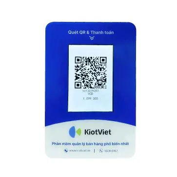 Màn Hình Hiển Thị Mã QR Thanh Toán