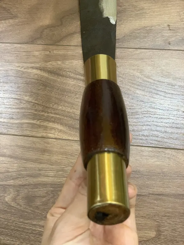 Dao Parang Năm Dao Chặt Cây Dao Phát Hoang Đi Rừng Dài 50cm, Thép Nhíp Ô Tô Cán Muồng Đai Đồng 6