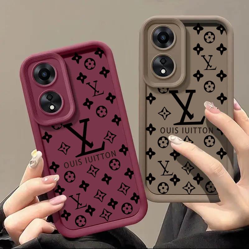 Ốp Silicon Mềm, Cho OPPO A60, Tương Thích Với OPPO A96, A76, A36, A78, A58, A57, A38, A18, A17K 4G 5G, Chống Rơi, Chống Bụi, Ốp Lưng Bảo Vệ Lì Thiết Kế Họa Tiết Số 24