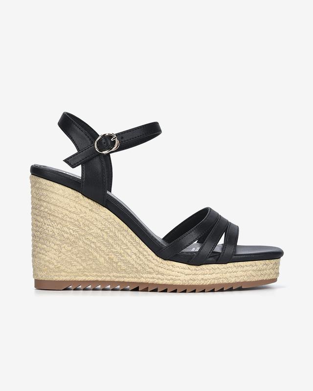 Giày Sandal Xuồng Đông Hải Đế Giả Cói 12cm - S81O1