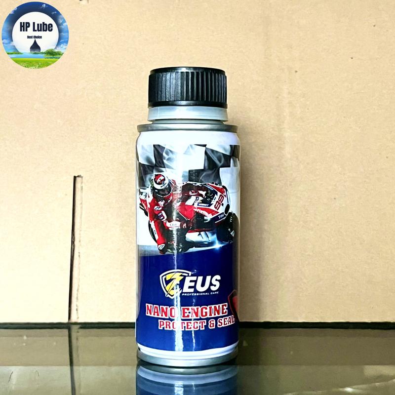 Phụ Gia Nhớt Nano Zeus Bảo Vệ Động Cơ, Phục Hồi Động Cơ Engine Protect & Seal 50ml, Vận Hành Êm Ái