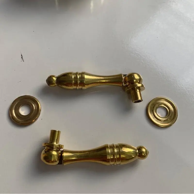 Núm giọt lệ - núm tủ gỗ, tủ riệu, ngăn kéo, đồng thau. 0