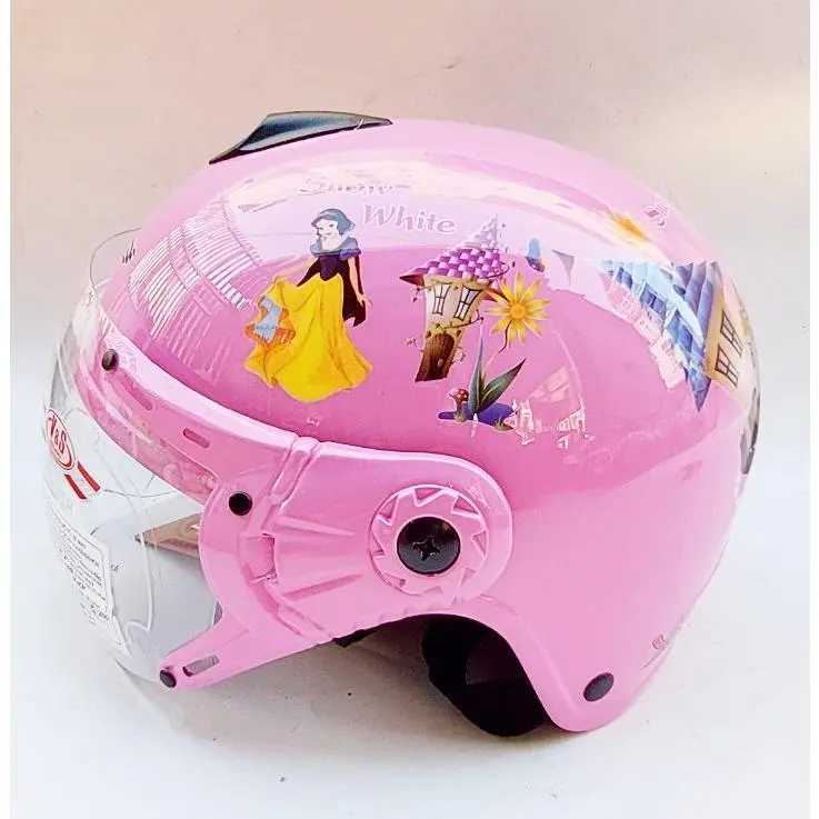 Mũ bảo hiểm cho bé công chúa - siêu nhân có kính - siêu xinh - Dành cho bé từ 2 đến 6 tuổi - V&S Helmet - bh 12 tháng