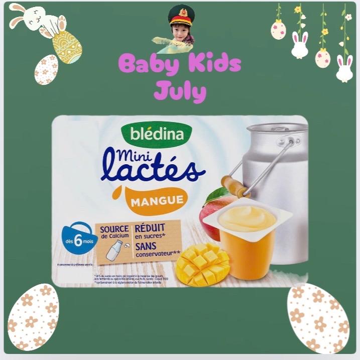 1 Lốc Bledina Pháp bổ sung Vitamin - Sữa Chua nguội Mini Lactes, 330g cho trẻ từ 6M+