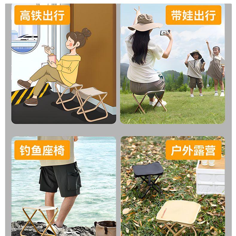 Ghế Gấp, Ngoài Trời Và Cắm Trại, Hộp Đựng Bút Chì, Ghế Câu Cá, Đa Chức Năng, Cầm Tay, Túi Xách, Thích Hợp Cho Queuing, Dụng Cụ Hữu Ích 3