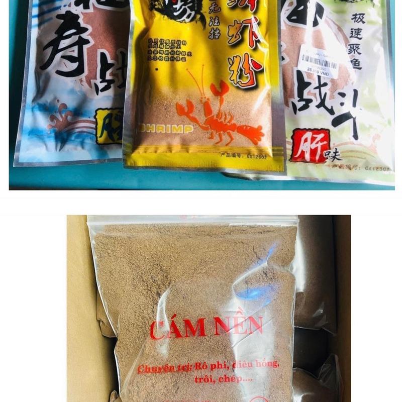  Combo đông lạnh khô GW + 2KG CÁM NỀN câu cá 