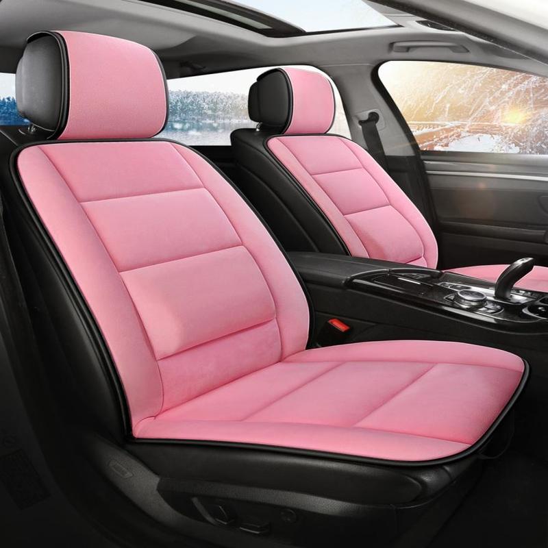 Car Front Seat Cover, Breathable Car Seat Protector, Universal Car Seat Protective Cover, Car Interior Accessories for Women & Girls 0