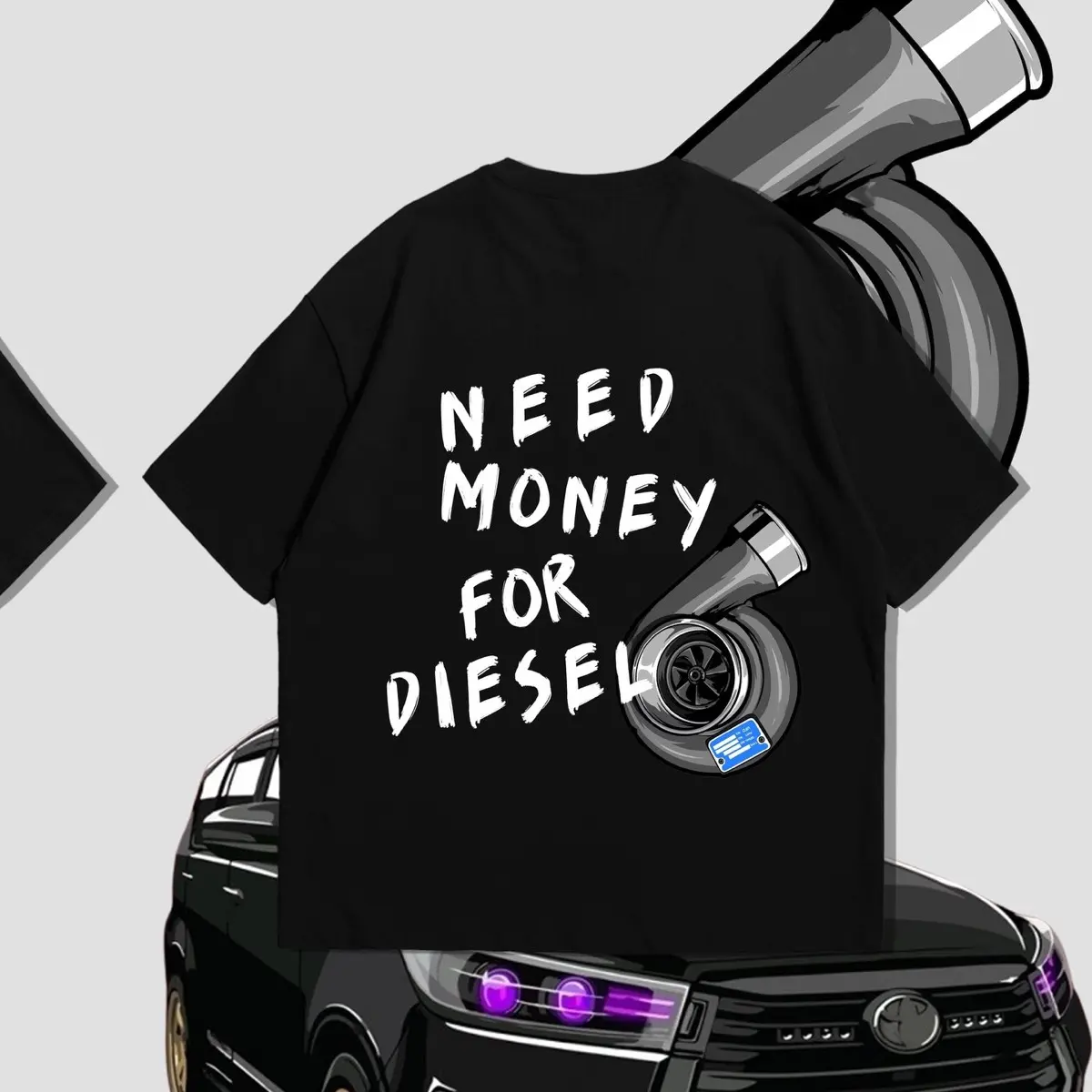 V2 oversize shirt - Need money for diesel
