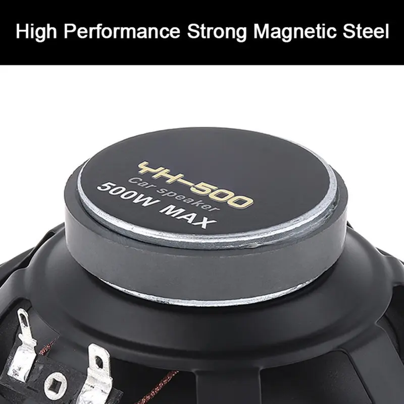 Loa xe hơi, Qai, loa đồng trục, 2 chiều, 500W, loa cửa xe hơi, 5 inch 4