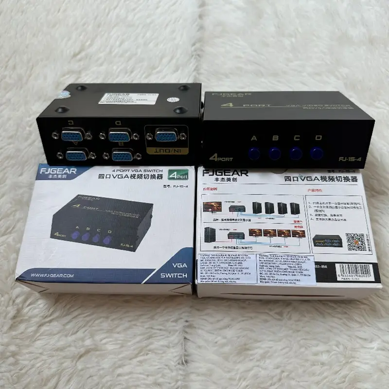 Hub 4 CPU ra 1 VGA. Hub chuyển 4 CPU ra 1 VGA 7