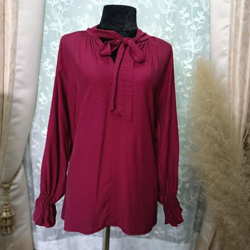 Product Introduction of เสื้อมุสลิมผู้หญิงผูกโบว์ เพิ่มความน่ารักเก๋ปลายแขนทรงสม็อค เนื้อผ้าคอตตอลเกรดพรีเมี่ยมเหมาะกับผญอิสลามจะใส่ได้ในทุกวันหรือใส่เที่ยวออกงานต้อนรับแขกใส่แล้วดูดี มีสไตล์น่ารักสดใส  de21 วาริสมุสลิม 22