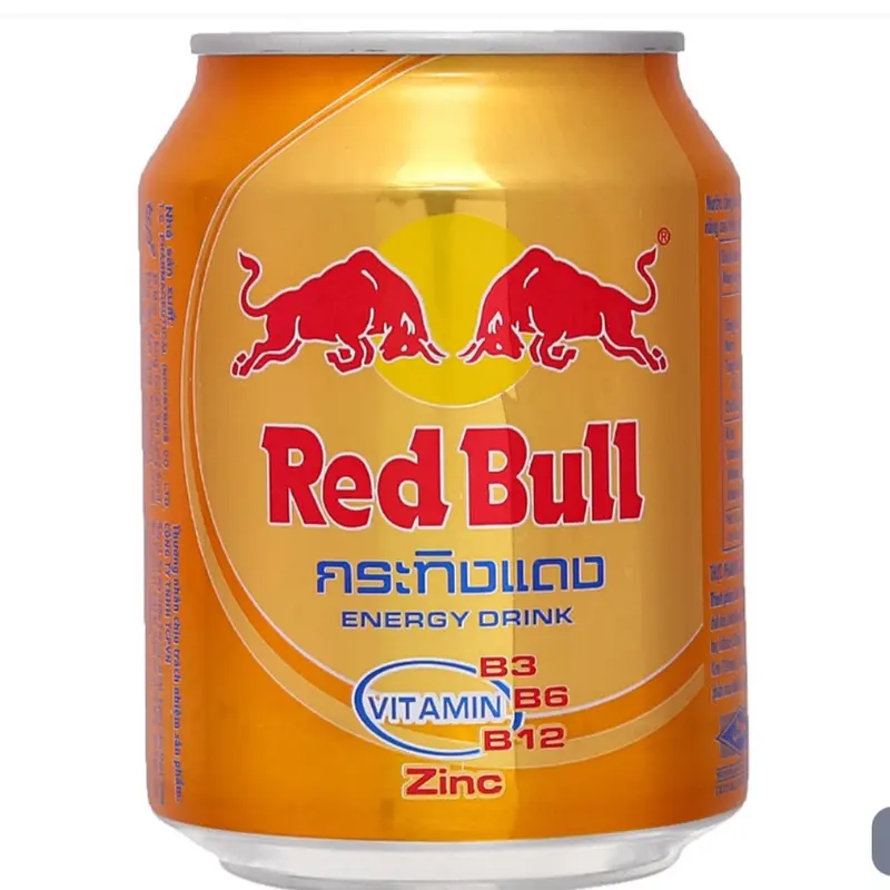 Thùng 24 lon nước tăng lực Redbull Thái kẽm và vitamin 250ml 2