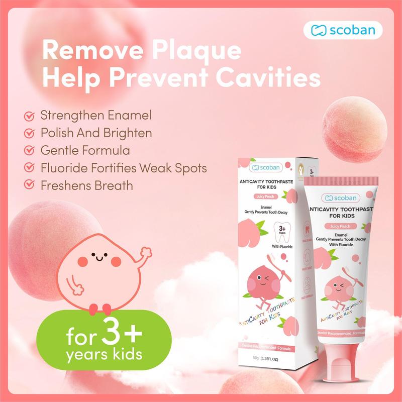 Proof Toothpaste Scoban Cavity Proof Toothpaste for Kids 50g for 3+ years kids - TikTok ...