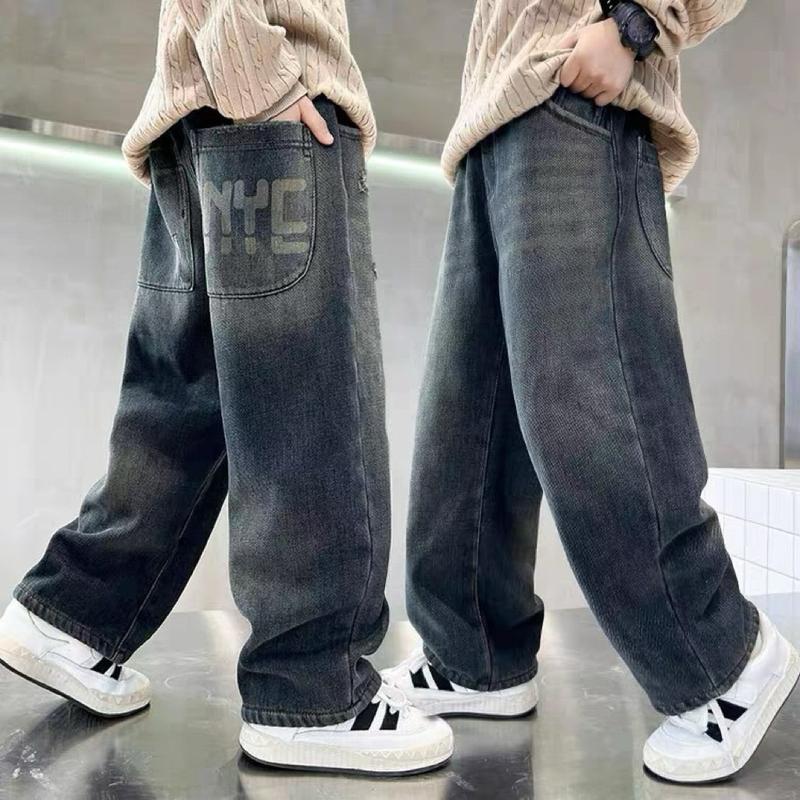Quần Jean Bé Xuông Hiphop NYC + TÚI SỌC - Đen/Xanh, Sz10-Sz15, Dáng Xuông, Cá Tính Độc Đáo đồ đi đám cưới cho 13 tuổi