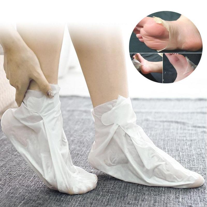 Foot Peel Mask Skin Exfoliating Foot Masks For Dry Rough Cracked Feet Heels Callus Dead Skin R0V9 5