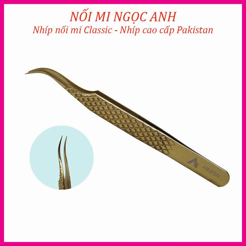 Nhíp nối mi classic vàng Pakistan cao cấp 0