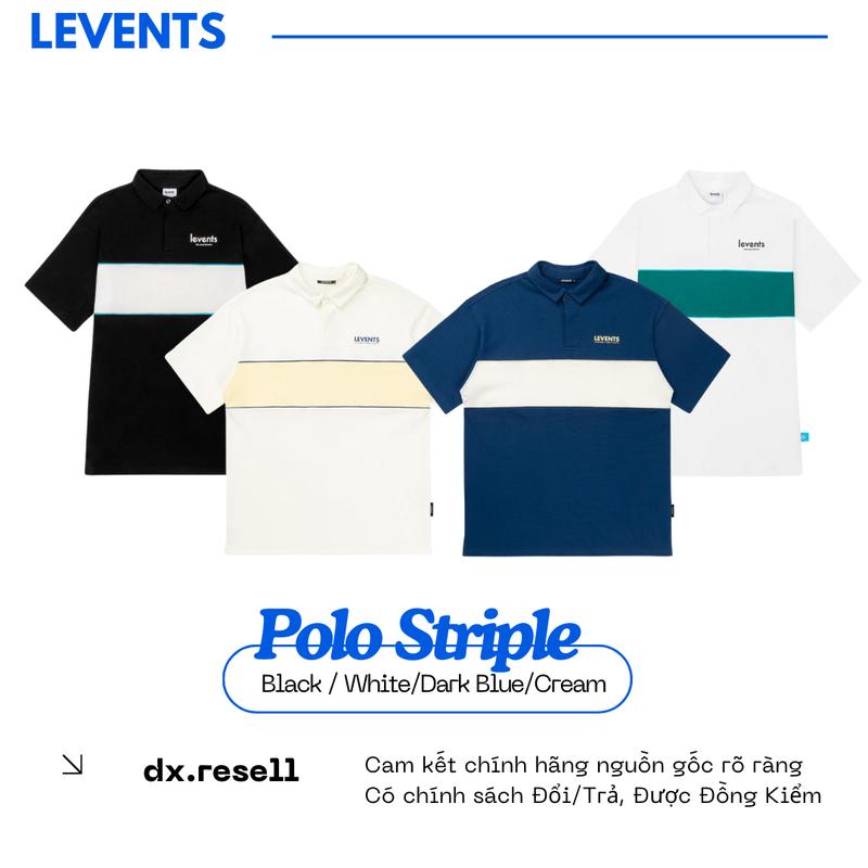 Áo thun có cổ LEVENTS Polo Striple