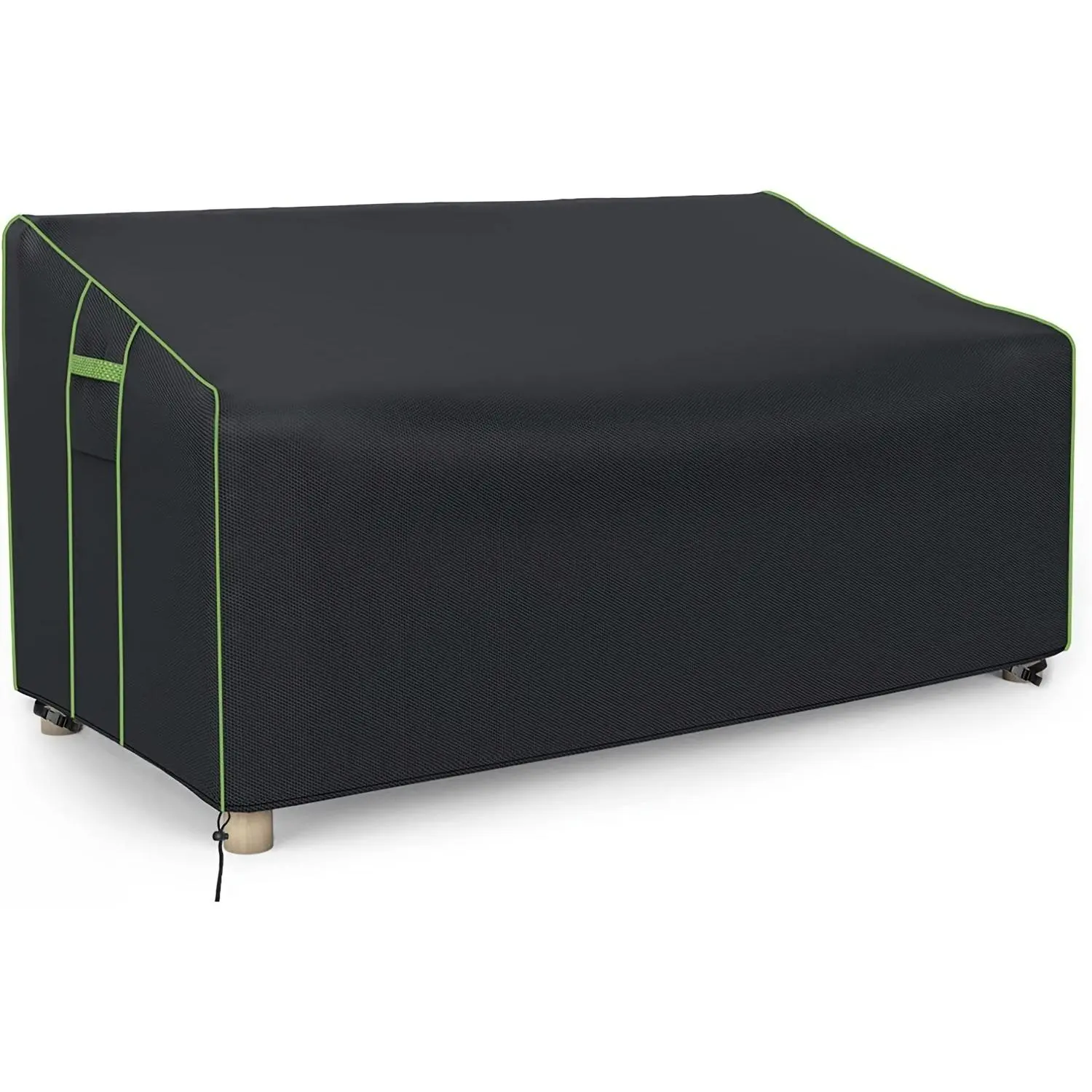 Outdoor Waterproof Dust Cover, 1 Count Oxford Cloth Patio Double Chair Sofa Cover, Dust & Sun Protection for Outdoor Furniture